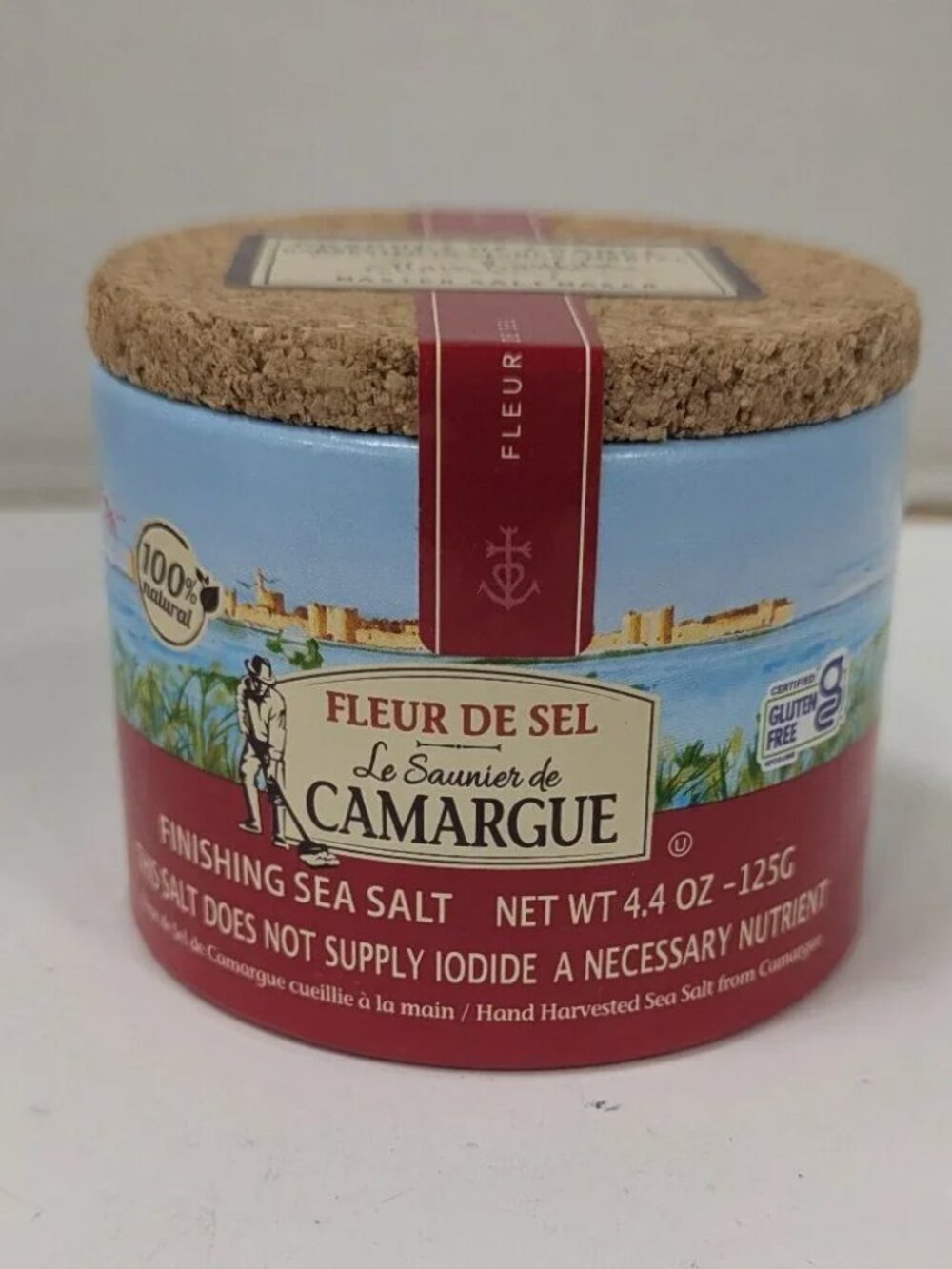 Le Saunier De Camargue Fleur de Sel French Sea Salt 4.4oz Premium Organic - Picture 1 of 6